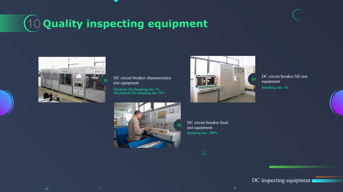 DC Inspecting Equipment